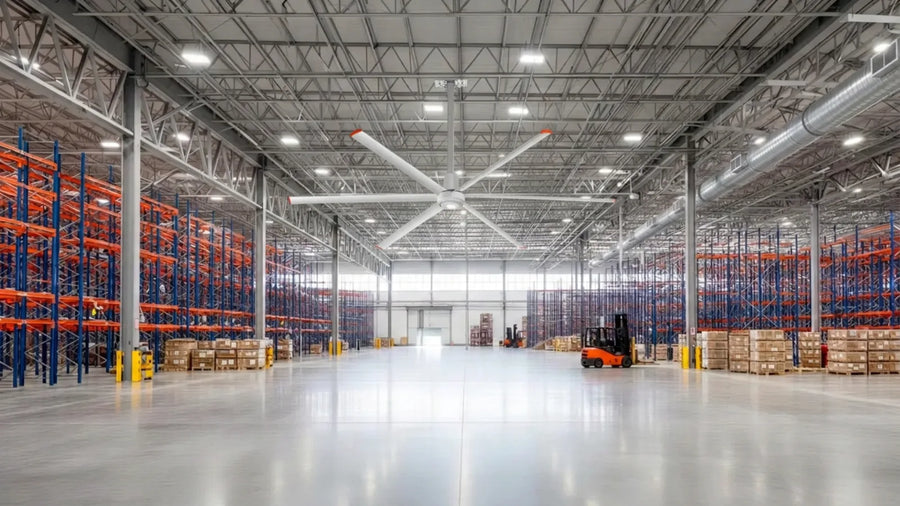 HVLS Fans vs Air Conditioning: Which Is Better for Large Spaces?