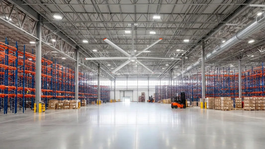 HVLS Fans vs Air Conditioning: Which Is Better for Large Spaces?