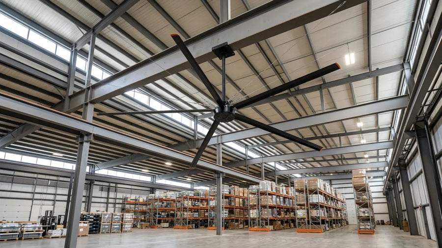 HVLS Fan Technical Specifications: What Do the Numbers Mean?