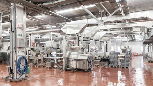 Can Industrial HVLS Fans Be Used in Wet or Washdown Areas?