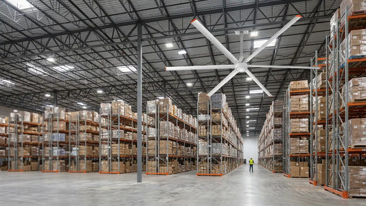 Can HVLS Fans Stir Up Dust?