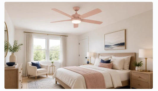 Pink Ceiling Fans With Lights: Styles, Sizes & Buying Guide