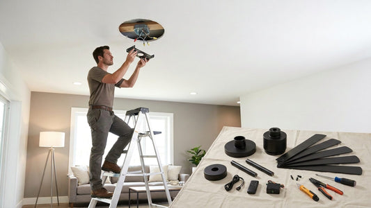 How to Replace a Light Fixture with a Ceiling Fan