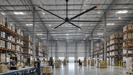 Where Should HVLS Fans Be Placed in a Warehouse?