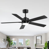 Charlie 52-Inch Smart Ceiling Fan With Light