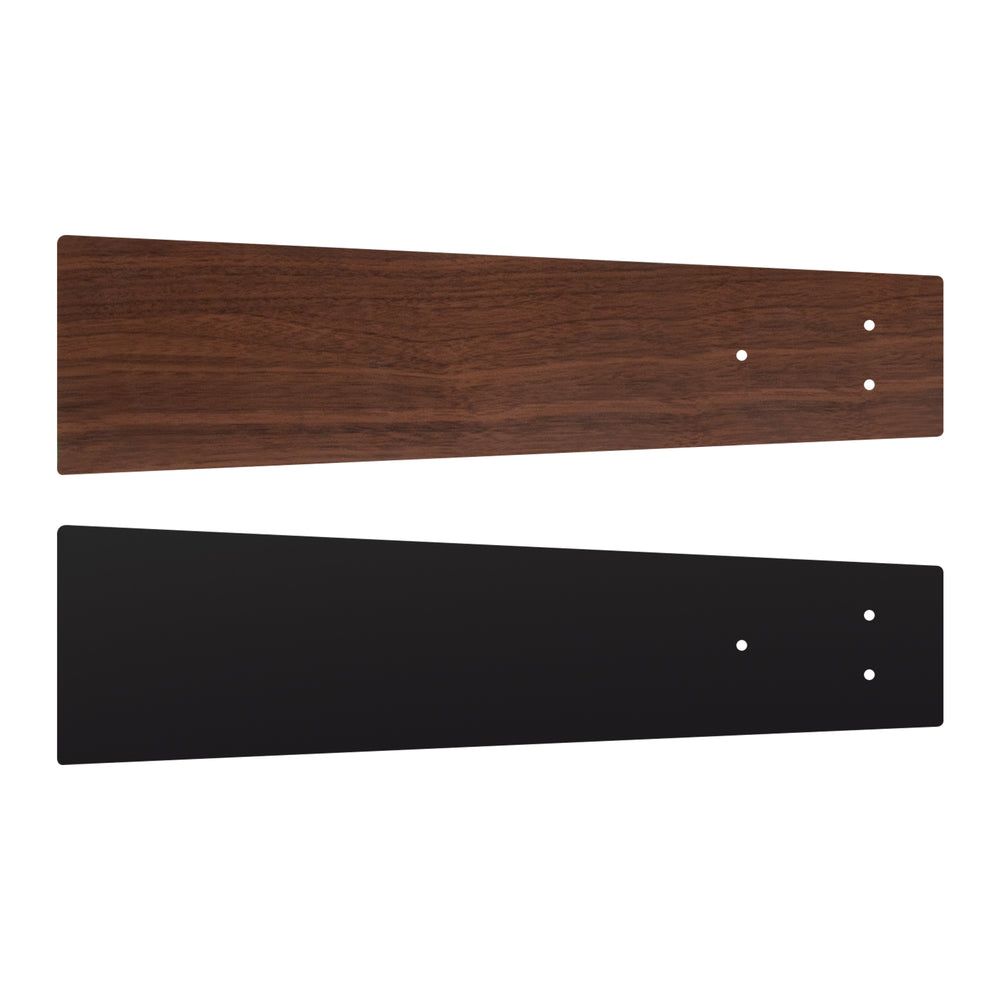 42-inch Ceiling Fan with Distressed White or Matte Black Finish, 5 Reversible Blades, Quiet DC Motor, Remote Control,6" Downrod