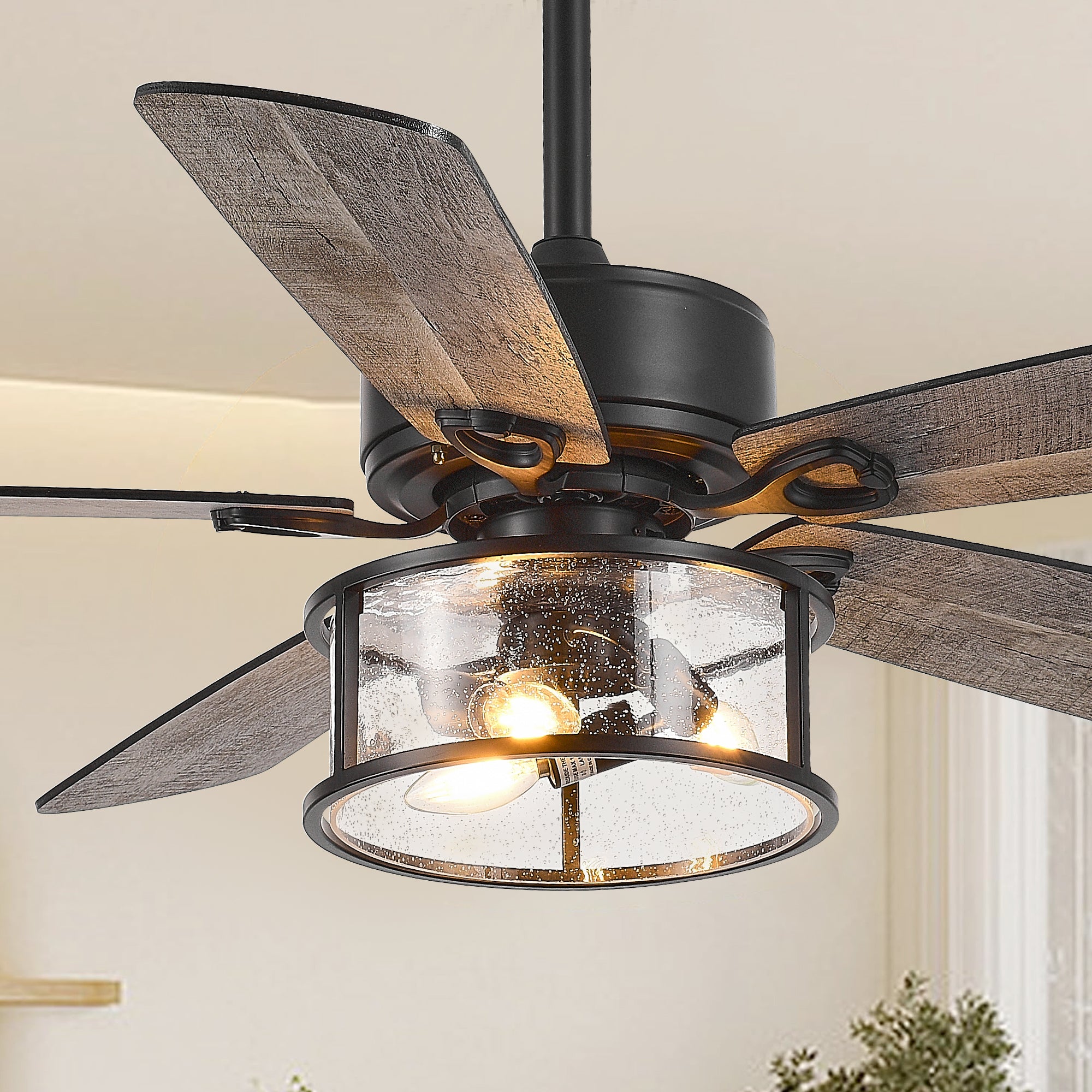 order L5. ♡ H4♡ Style up Your Room with Ceiling Fans and an LED Downlight