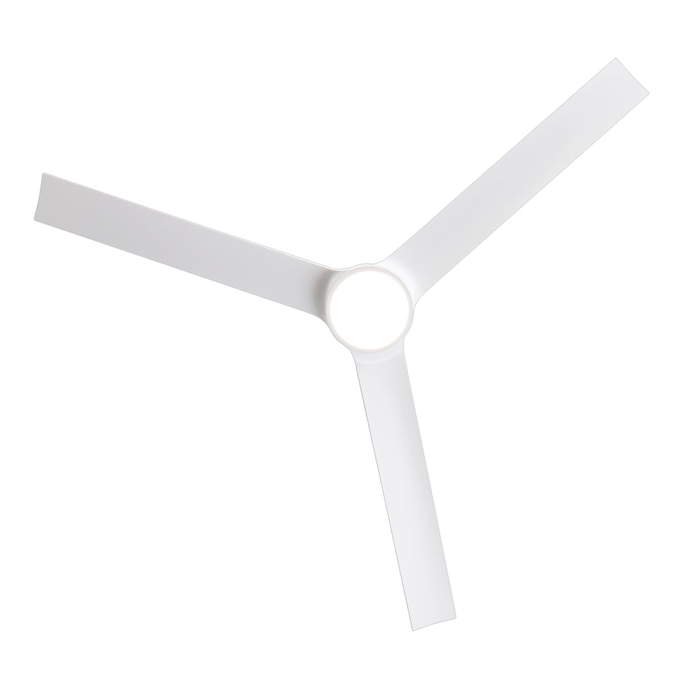 60-in Integrated LED Indoor Ceiling Fans with Light and Remote Control, 6" and 12" Downrod Included