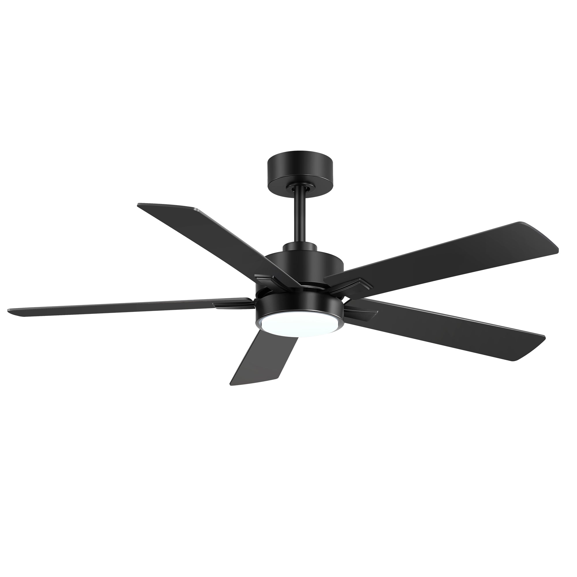 ホワイトS Charlie Breezary Charlie 52 in. Integrated LED Indoor White Ceiling