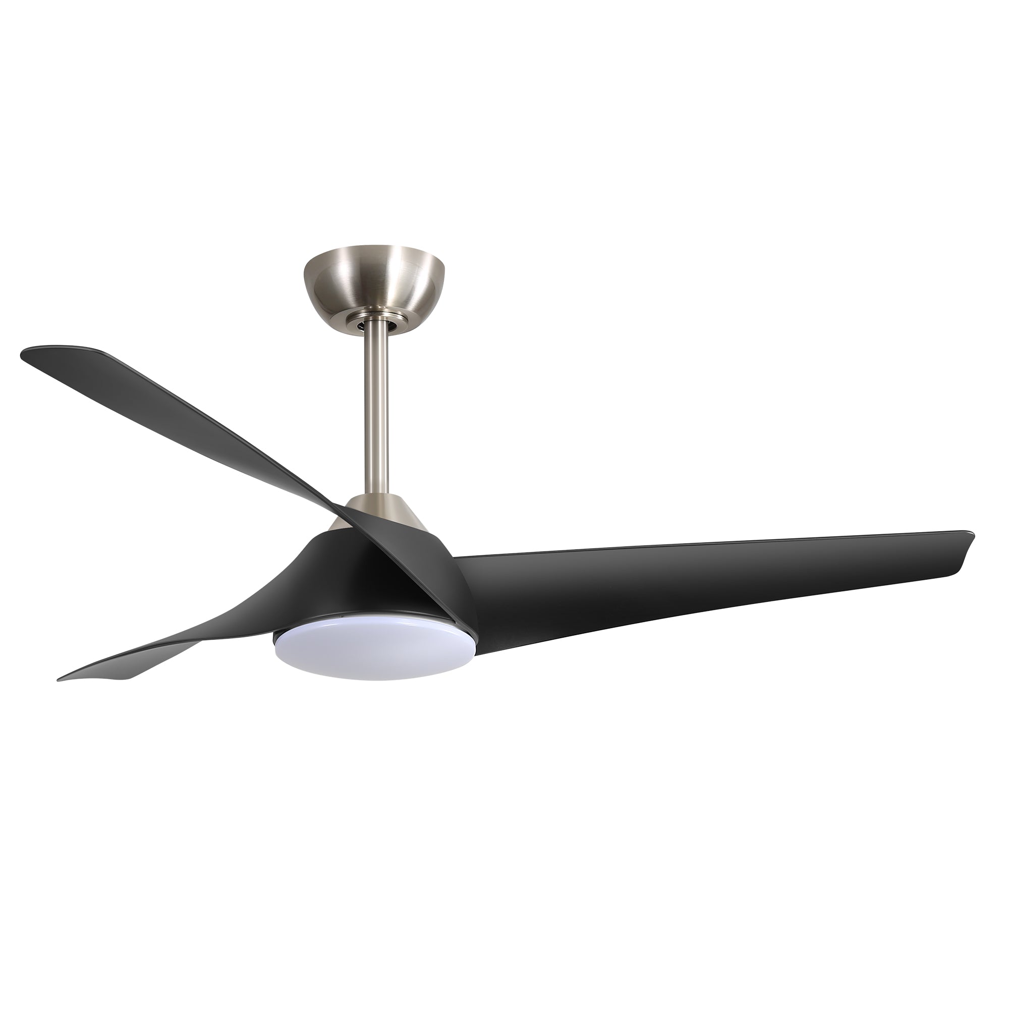 ●JAHARI 52-Inch Ceiling Fans with Led Lights Remote Control, 3-Blade