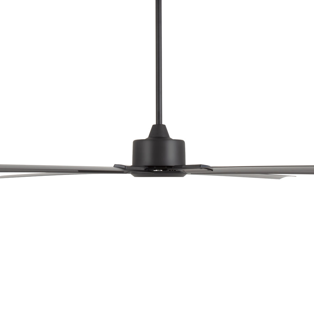 Breezary 120 Inch HVLS Industrial Ceiling Fan with PMSM Motor, 8-Blade Large Ceiling Fan for Warehouse, Gym and Factory - Aluminum No Light