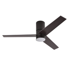 Low Profile 48 in. LED Indoor Gold Ceiling Fans with Light and Remote Control