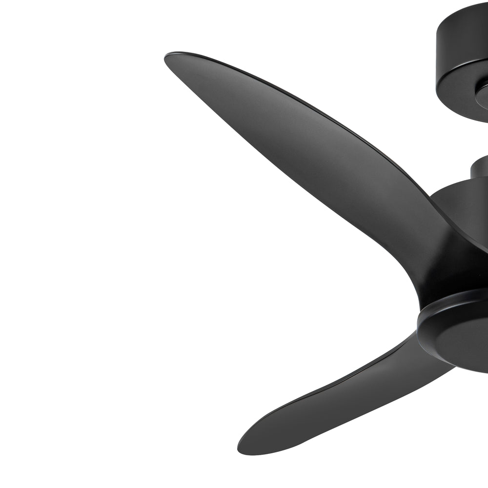 42-in Black/White Ceiling Fan Remote without Light(3-Blade)