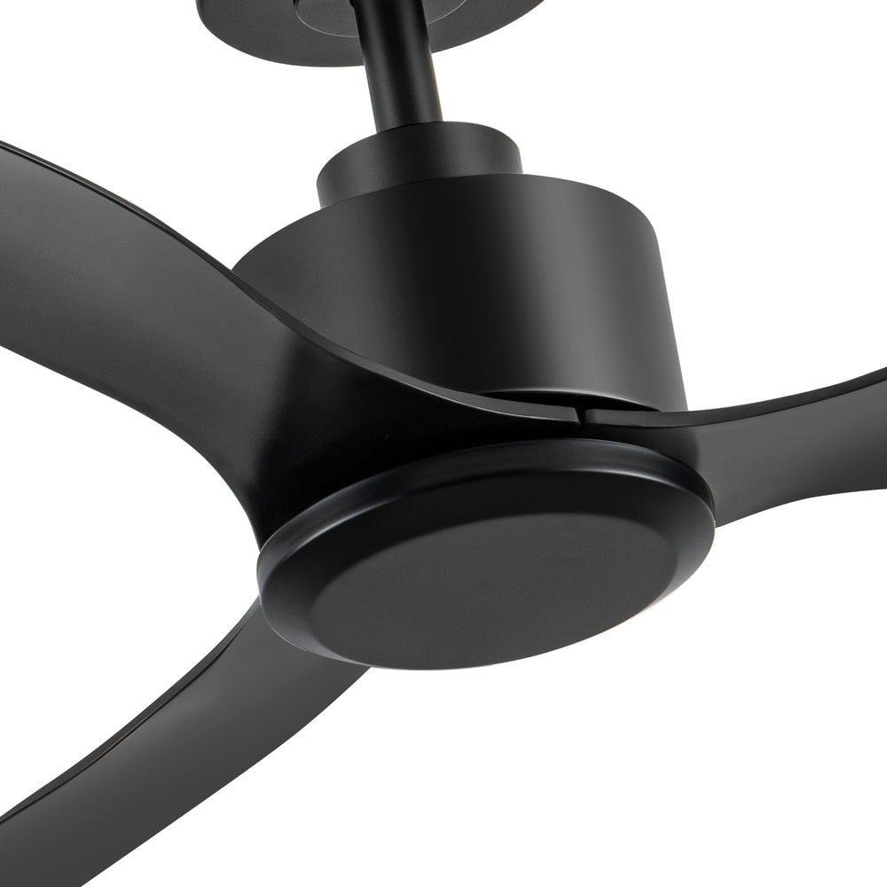 42-in Black/White Ceiling Fan Remote without Light(3-Blade)