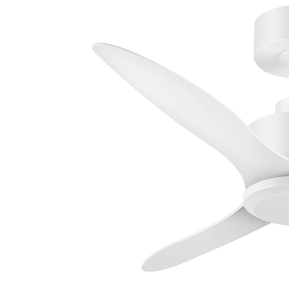 42-in Black/White Ceiling Fan Remote without Light(3-Blade)