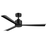 52 Inch LED  Ceiling Fan  without Light,Remote and 5"Downrod Included