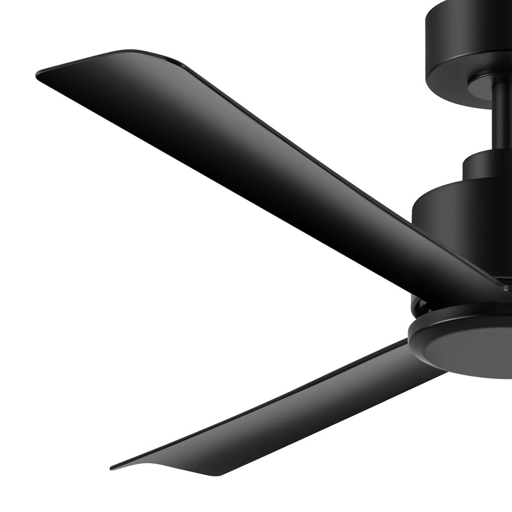 52 Inch LED  Ceiling Fan  without Light,Remote and 5"Downrod Included