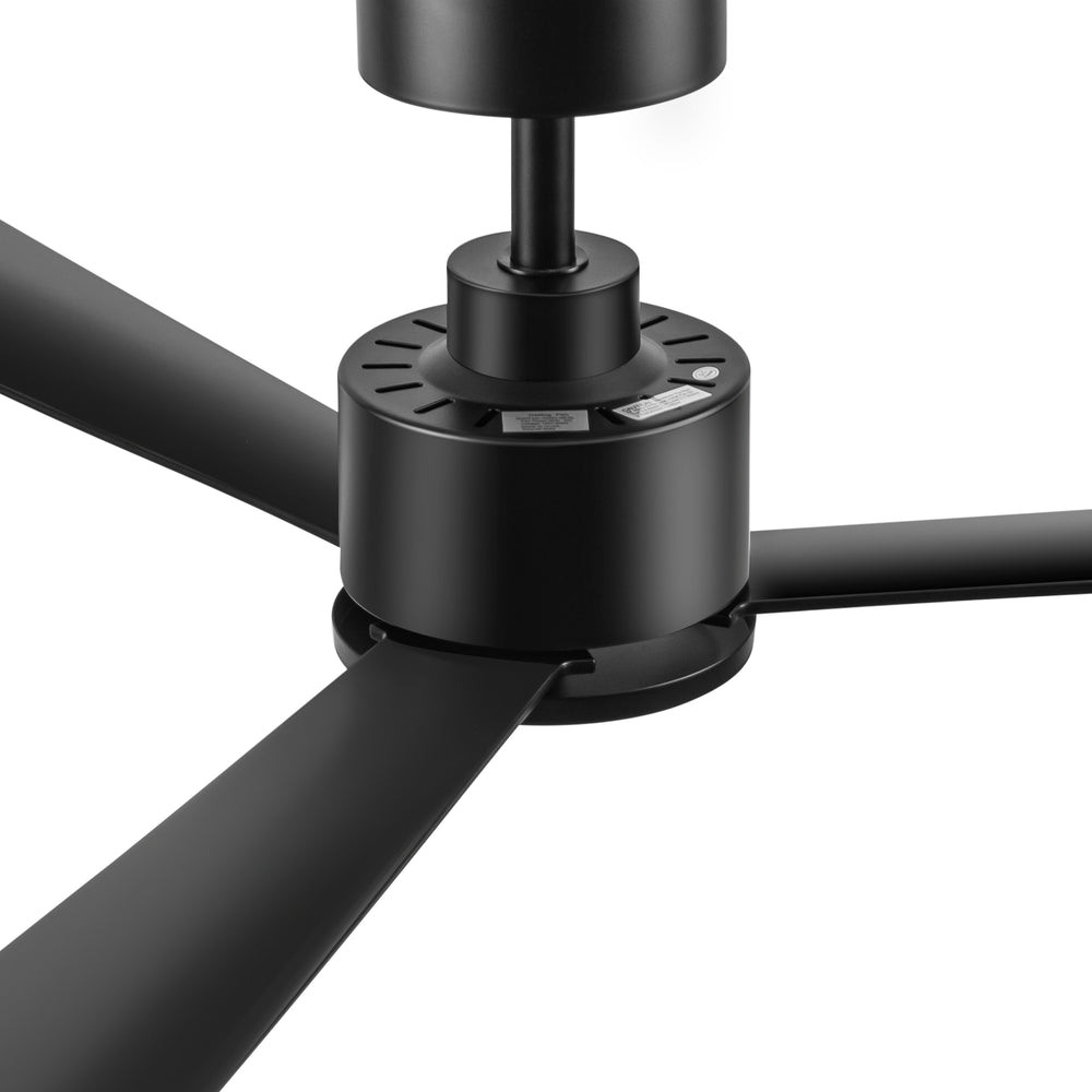 52 Inch LED  Ceiling Fan  without Light,Remote and 5"Downrod Included