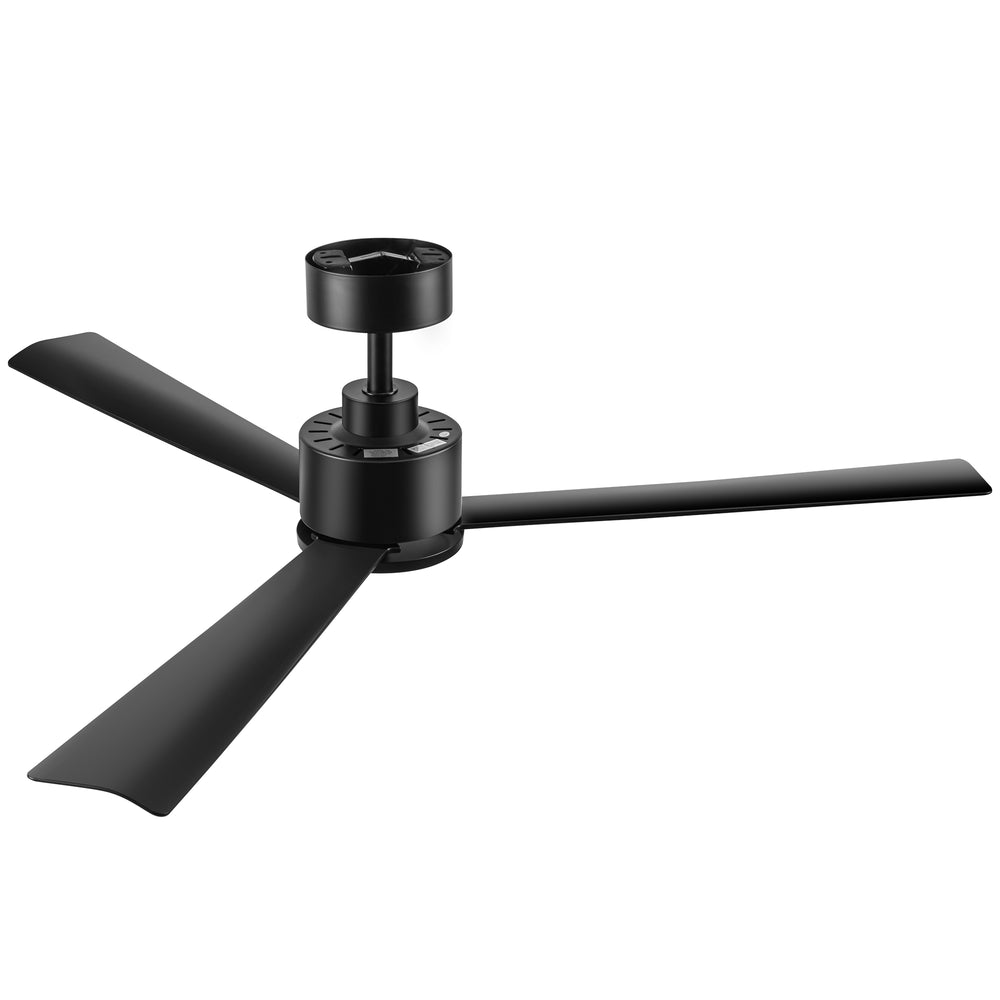 52 Inch LED  Ceiling Fan  without Light,Remote and 5"Downrod Included
