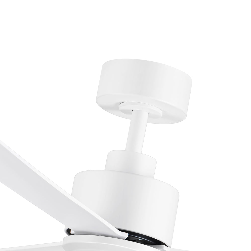 52 Inch LED  Ceiling Fan  without Light,Remote and 5"Downrod Included