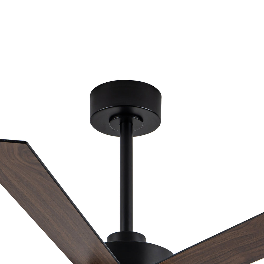 62-inch Modern Reversible 7-Blade LED Ceiling Fan with Remote and Light