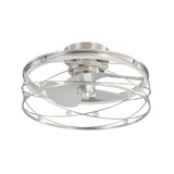 Rene 21-In LED Chandelier Ceiling Fan with Light Remote(3-blade)