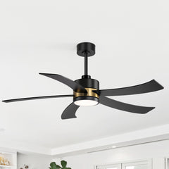 Anselm 52 in. Integrated LED Indoor Ceiling Fan with Light and Remote Control Included