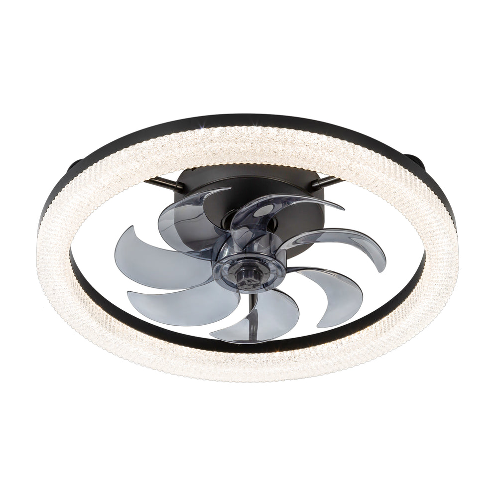 20-in Low Profile LED  Ceiling Fan with Remote Control(7-blade)