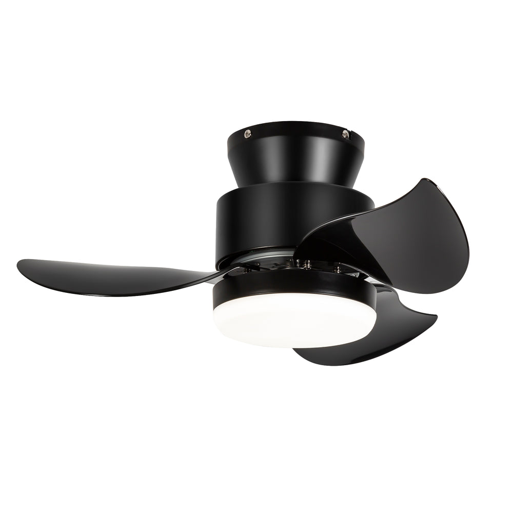 Galon 22-Inch Low Profile Small Ceiling Fan With Light & Remote