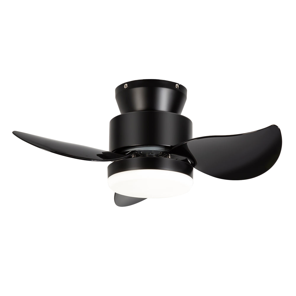 Galon 22-Inch Low Profile Small Ceiling Fan With Light & Remote