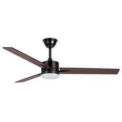 52 Inch  LED Ceiling Fan with Light and Remote（3-Blade ）