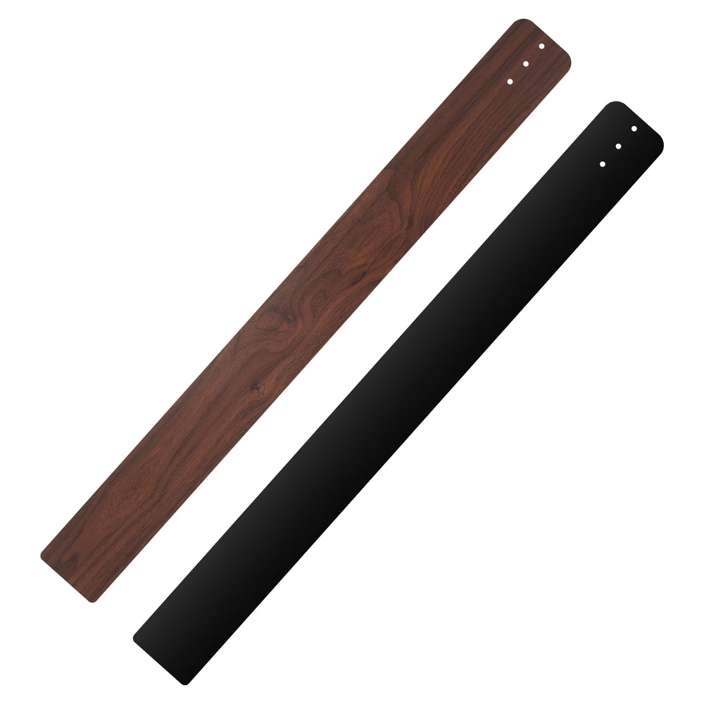 84" Industrial Matte Black Ceiling Fan No Light with Remote Control, 9 Reversible Blades, DC Motor, 6 Speeds, Forward/Reverse Airflow, 3 Downrods (8"/12"/24"), For Large Indoor Spaces