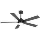 Auralis 52-Inch 5-Blade Ceiling Fan With Light & Remote