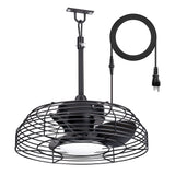 Joren 19-Inch Waterproof Outdoor Ceiling Fan With Light