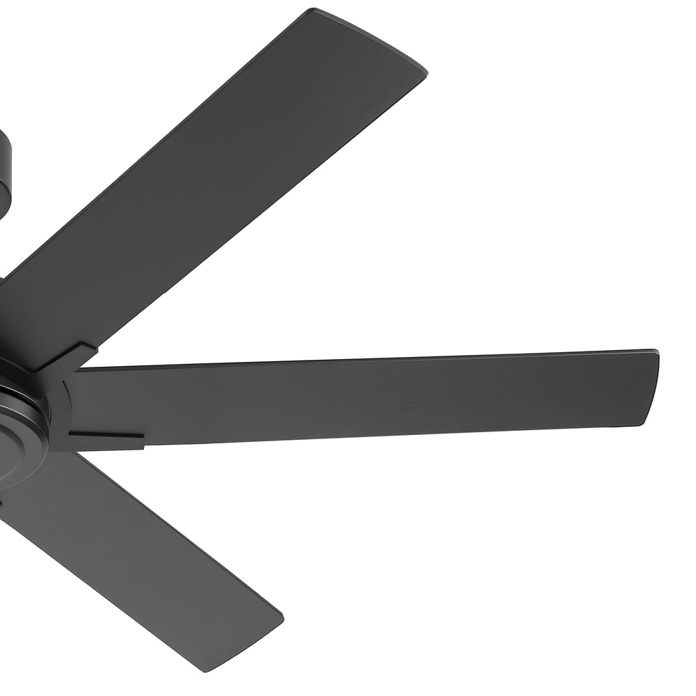 48/56/60 Inch Reversible Blade Downrod Mount Ceiling Fan No Light with Remote Control
