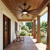 Rowon 60-Inch 10-Blade Ceiling Fan With Light & Remote