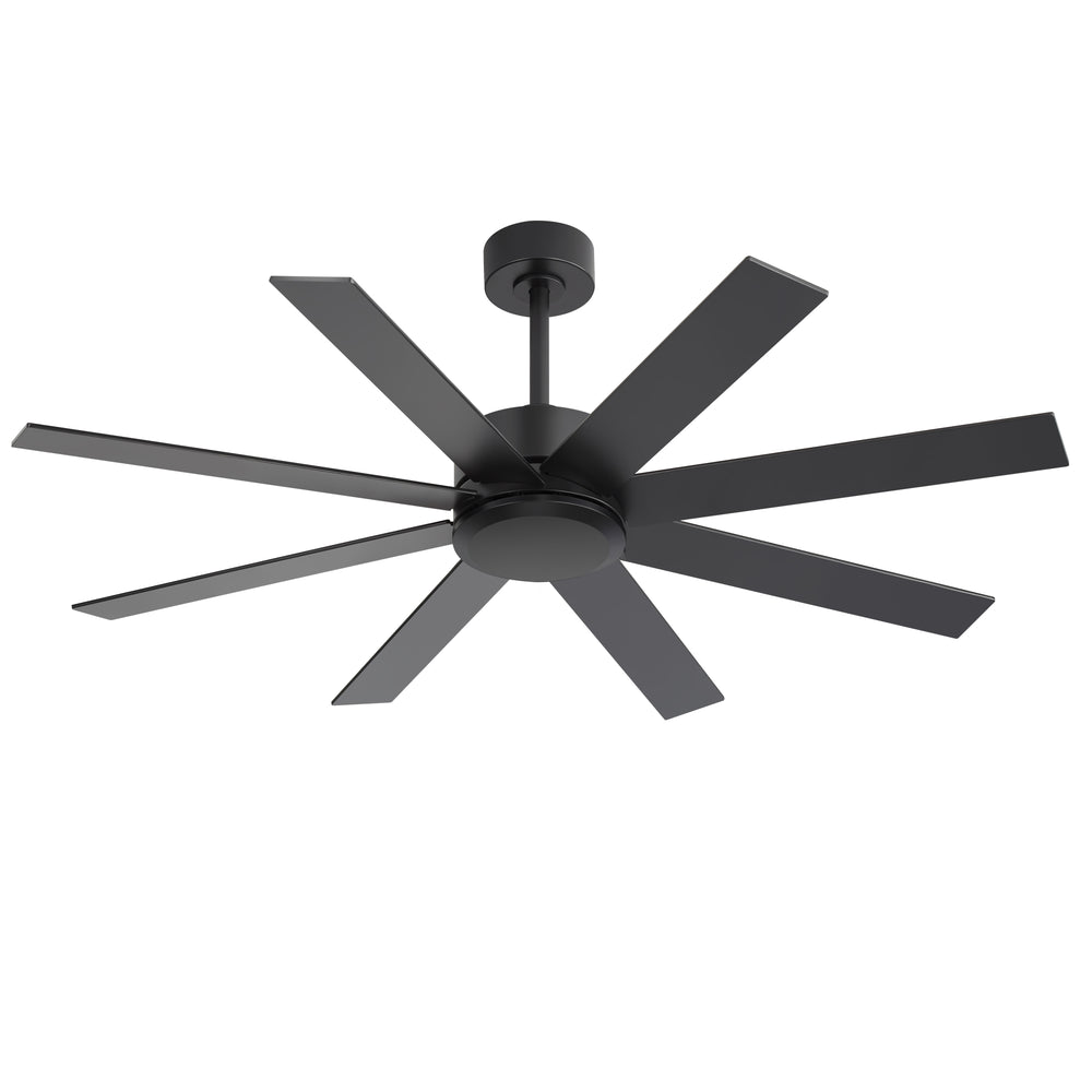Quietara 52-Inch 8-Blade Ceiling Fan With No Light