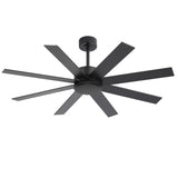 Quietara 52-Inch 8-Blade Ceiling Fan With No Light