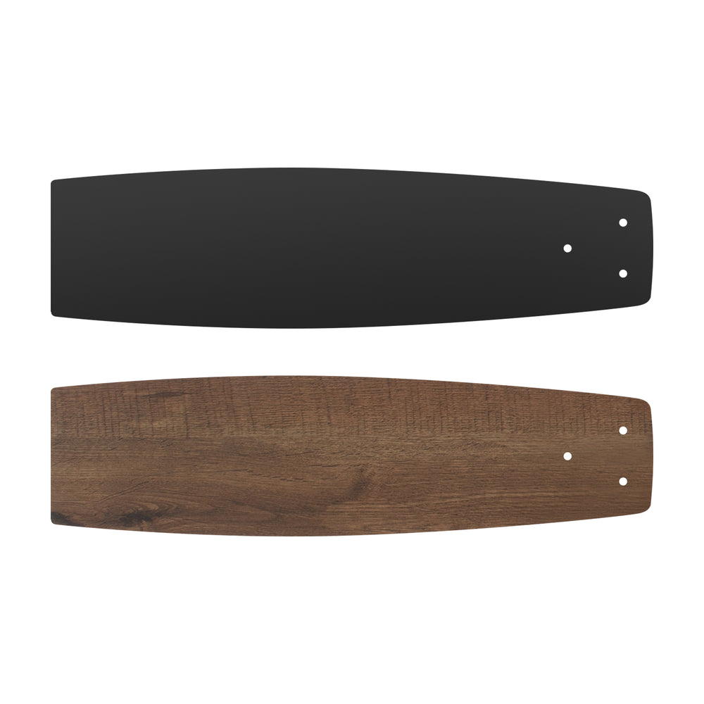 52-inch Farmhouse Ceiling Fan with Light, 5 Dual-Finish Reversible Plywood Blades, Quiet Energy-Saving DC Motor, E12 Bulb Base, 6-Speed Remote Control with Timer, Forward/Reverse Rotation, and 6" Downrod Included