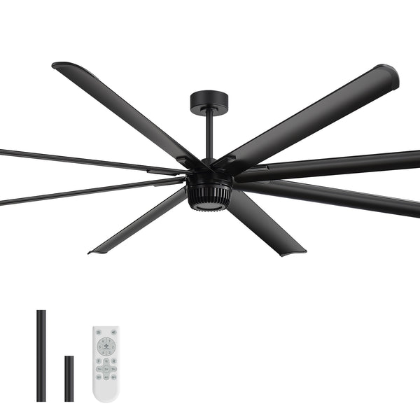 AeroSpan XL 96–108" Large Ceiling Fan with Remote