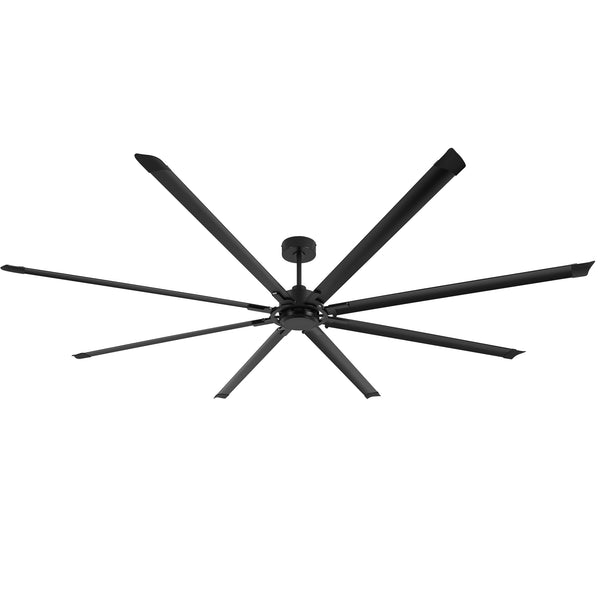 Austerra 120" Industrial Ceiling Fan Without Light & Remote