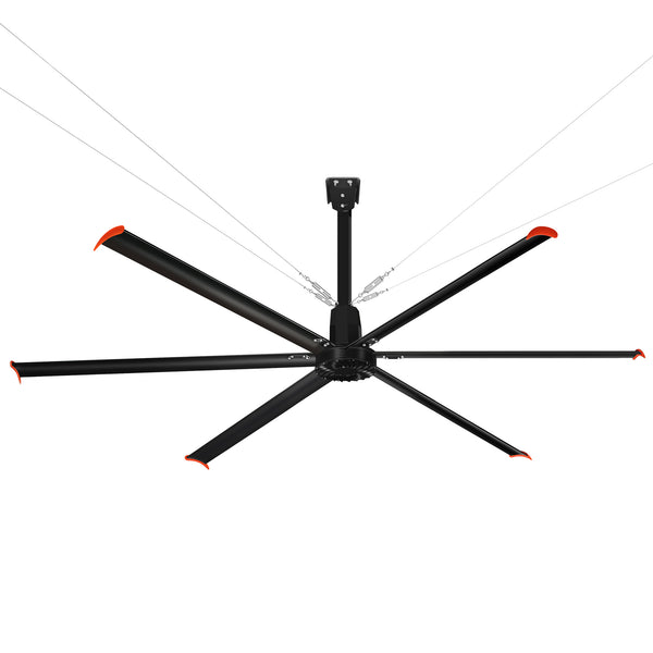 AeroVault 14/16FT HVLS Industrial Ceiling Fans with 6 Aluminum Blades